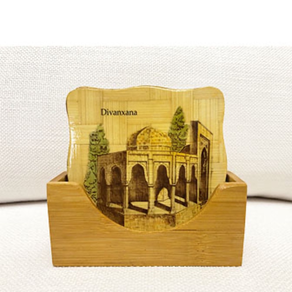 Handmade Wood Coaster Set of 3